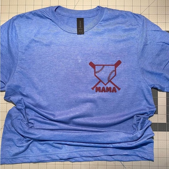 At the ball park. Baseball tee - Picture 2 of 2